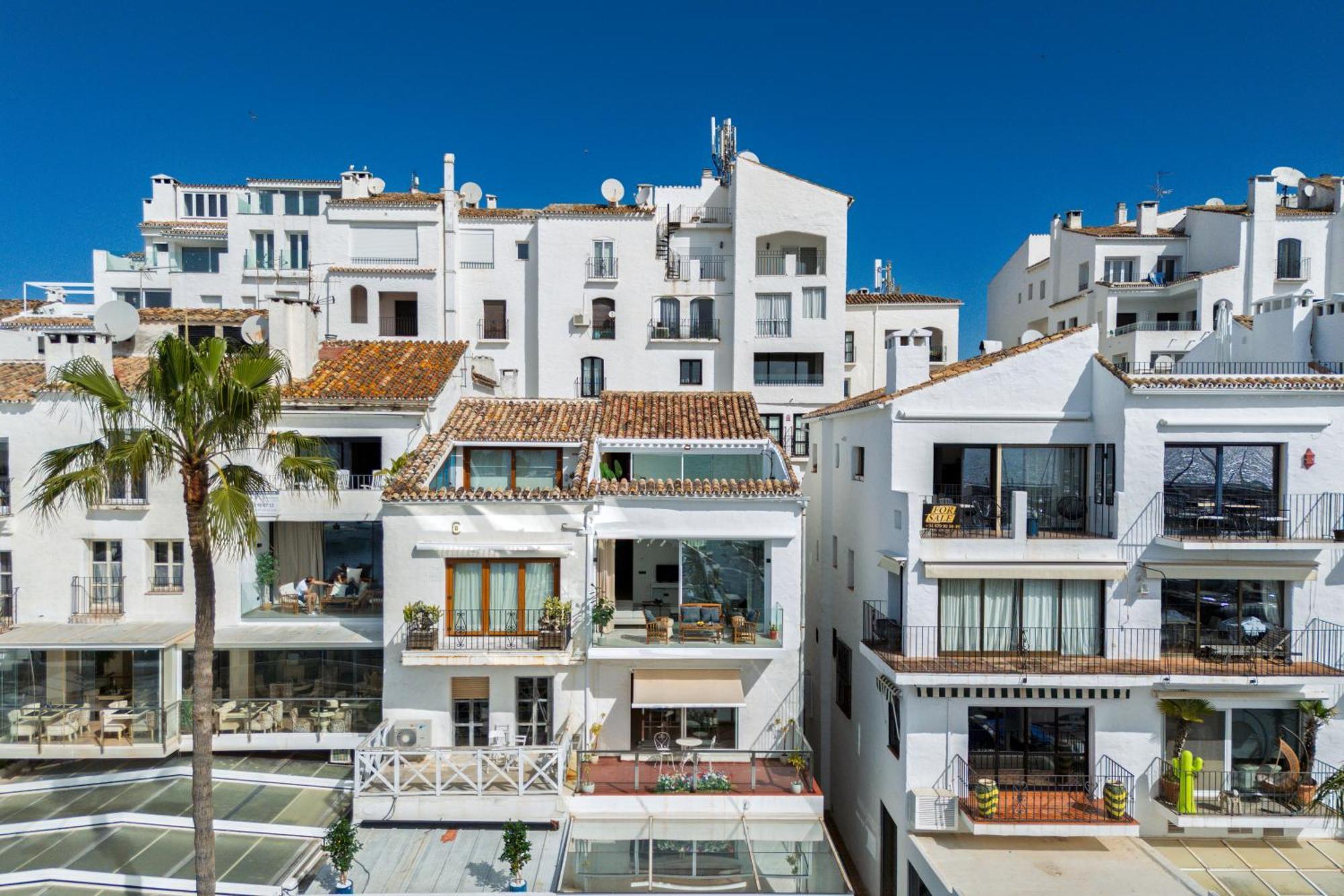 Ferienwohnung 243-Fully Renovated-Puerto Banus Marbella Front Line Penthouse Exterior foto