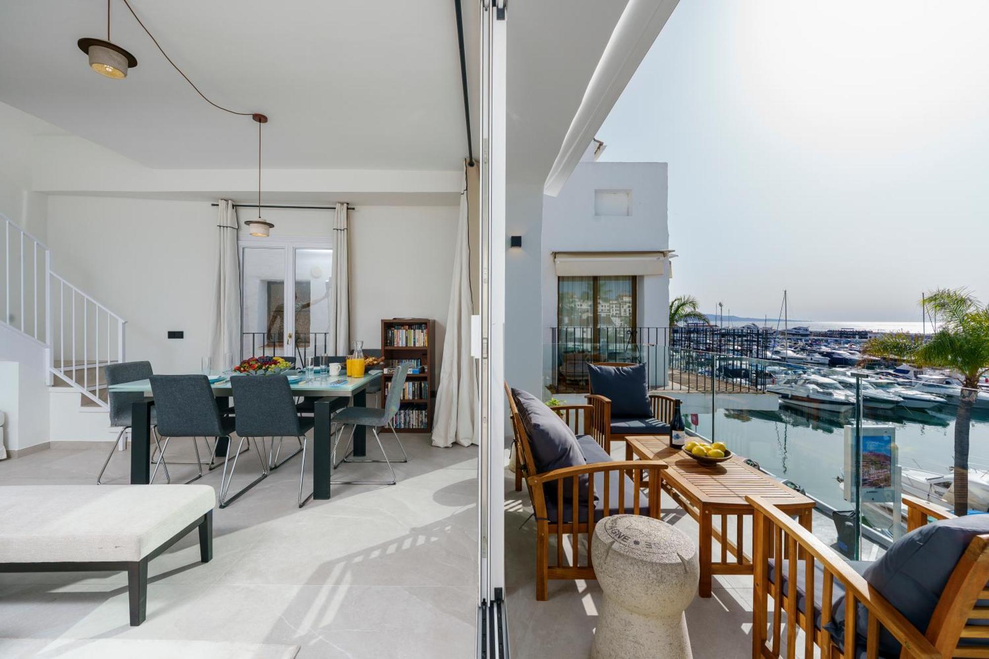 Ferienwohnung 243-Fully Renovated-Puerto Banus Marbella Front Line Penthouse Exterior foto